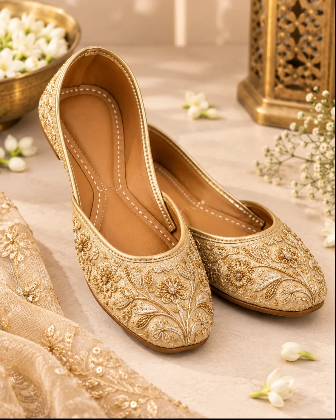 Embroidered Juttis