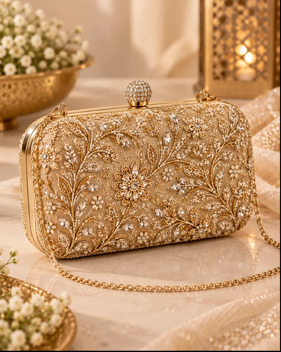 Embellished Party Clutch
