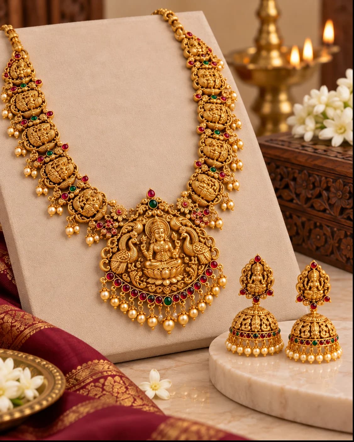 Temple Jewellery Set thumb 3