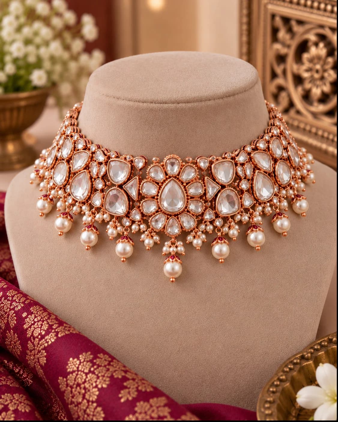 Polki Choker Necklace